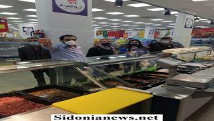 بالصور : جولة لمدير عام وزارة الاقتصاد ابو حيدر على عدد من السوبر ماركت والمستودعات الغذائية والملاحم في صيدا وجوارها