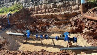 بالصور : مؤسسة مياه لبنان الجنوبي أنجزت خطتها لوصل المناطق وربط مصادر المياه بالخزانات الإقليمية
