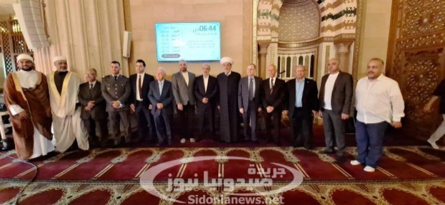 بالفيديو وبالصور: المفتي الشيخ سليم سوسان أمّ صلاة عيد الأضحى المبارك في مسجد الحريري بصيدا بحضور شخصيات وفاعليات
