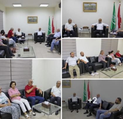 الجماعة الاسلامية تلتقي تجمع المؤسسات : لتذليل كل العقبات بحكمة الجميع لما فيه مصلحة صيدا وأهلها