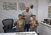 عمر مرجان يستقبل بطل الـMMA الطفل أمير السن ويهنئه بإحراز الميدالية الذهبية