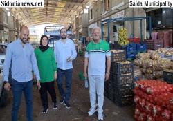 بالصور : لجنة الحسبة والمدينة الصناعية في مجلس بلدية صيدا إطلعت على أوضاع الحسبة وإحتياجاتها وتطويرها