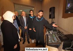 بالصور : بهية الحريري خلال حفل تخريج مؤسسة الحريري طلاب مركزيالتدريب المهني والتقني للشباب وأكاديمية سيسكو : هما المفتاح لبناء مستقبل أكثر إستقراراً وإنتاجية