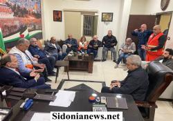 بالصور: رئيس بلدية صيدا المهندس مصطفى حجازي أدان الغارة الإسرائيلية على مخيم عين الحلوةوبحث تداعياتها مع النائب د. عبدالرحمن البزري وجولة مشتركة على مستشفيات صيدا بمشاركة د. أحمد عكرة وم. هشام حشيشو
