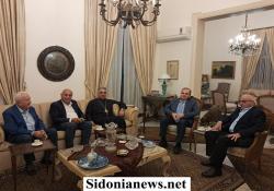 النائب البزري يلتقي وفد نادي روتاري صيدا