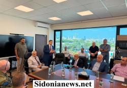 بالصور : وفد عسكري أوروبي يبحث تعزيز الأمن والسلامة في مرفأ بيروت