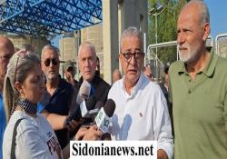 بالفيديو وبالصور: في مؤتمر صحافي  لـ مصطفى حجازي أمام معمل معالجة النفايات : صيدا وواجهتها البحرية ليست مكبا للنفايات وندعو الدولة لتنفيذ قراراتها  لحل الأزمة وسنصعد من تحركنا وسنحاسب المعمل