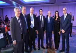 بالصور: وزير الإقتصاد عامر البساط ممثلا رئيس الجمهورية في إفتتاح أعمال المنتدى اللبناني السوري للاستثمار: لنحول موقع بلدينا إلى منصة للإنتاج والتجارة والإستثمارونربط مرافئنا بالطرق الداخلية والأسواق الإقليمية