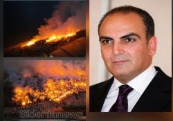 مرعي أبو مرعي : حذرت من المصيبة قبل وقوعها وها هو جبل النفايات يحترق وينفث سمومه : صحة أهلنا وأطفالنا في صيدا ومنطقتها لا تحتمل الإهمال ؟