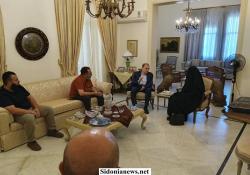 بالصور: النائب البزري يبحث مع زوجة الشيخ أحمد الأسير ووفد من مسجد بلال بن رباح قانون العفو العام وتداعيات قرار المجلس الدستوري