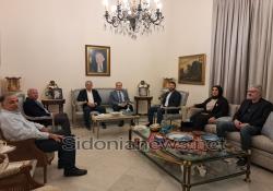 النائب د عبد الرحمن البزري يبحث مع بلدية صيدا قضايا انمائية وبيئية وتنظيمية