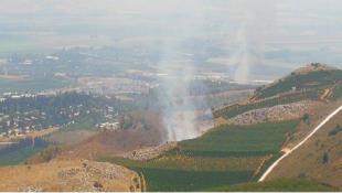 إطلاق صواريخ في اتجاه الاراضي الفلسطينية ومدفعية العدو تستهدف سهل مرجعيون وعدد من القرى الجنوبية بقذائف ثقيلة