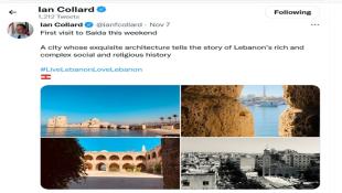 سفير بريطانيا  في لبنان إيان كولارد  Ian Collard في صيدا القديمة سائحا ومستكشفا: الزيارة الأولى رائعة ومتعة حقيقية REVIVAL