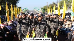 بالصور : حزب الله في احتفال يوم الشهيد جنوب صيدا  - الغازية : على كل لبناني ان لا يقبل ان يكون لبنان مكسر عصا لاي احد