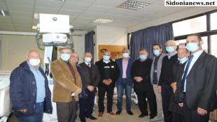 بالصور: المستشفى الحكومي في صيدا يتسلم معدات طبية لقسم الكورونا مقدمة من ARCS-LHF بالتعاون مع  DPNA