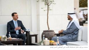 الأسد في الإمارات: تعزيز الأمن العربي