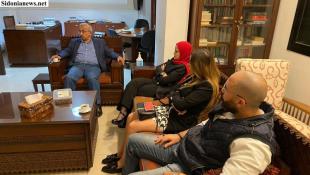 بالصور : النائب أسامة سعد التقى وفدا من المرصد الشعبي لمحاربة الفساد