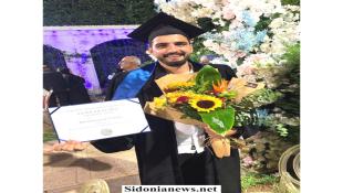 بالصور : مبارك تخرج الطالب ديب محمد الملاح بنجاج باهر من جامعة LIU