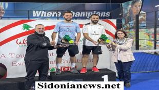 بالصور : نادي  PADEL SQUARE  أقام دورة في  البادل تنس عاد ريعها لدعم حملة جمعية أهلنا  لإغاثة النازحين من الجنوب