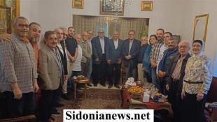 بالصور: السيد نادر عزام يواصل لقاءاته وزياراته التشاورية حول الإستحقاق الإنتخابي البلدي  في صيدا  ويلتقي رابطة رابطة آل البابا