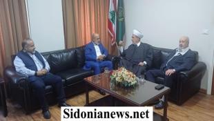 بالصور : الجماعة الإسلامية تلتقي مفتي صيدا ومنطقتها الشيخ سليم سوسان