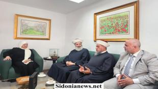 بالصور : بهية الحريري استقبلت مفتي عكار الشيخ زيد زكريا على رأس وفد