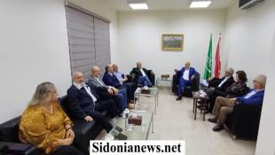 بالصور : الجماعة الإسلامية تلتقي وفداً من تجمع المؤسسات الأهلية والبحث تناول الاستحقاق البلدي