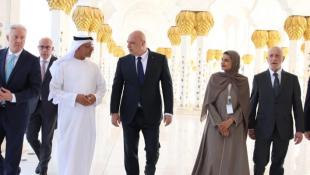 الرئيس عون يُنهي زيارته إلى أبوظبي بزيارة جامع الشيخ زايد الكبير
