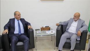 الدكتور بسام حمود يلتقي رجل الأعمال مرعي أبو مرعي والبحث تناول شؤونا صيداوية وانتخابات بلدية صيدا