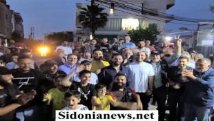 بالصور: لقاء انتخابي حاشد لرئيس لائحة صيدا بدها ونحنا قدها الصيدلي عمر مرجان وأعضاء اللائحة في سيروب