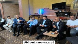 بالصور: المرشح لرئاسة بلدية صيدا عمر مرجان خلال لقاء آل نحولي: سنعمل على إعادة مدينة صيدا على الخارطة السياحية