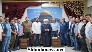 بالصور: رئيس ونائب رئيس وأعضاء لائحة سوا لصيدا جالوا في منطقة ساحة القدس في صيدا