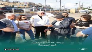 بالصور : المهندس محمد دندشلي وأعضاء لائحة نبض البلد يزورون مسلخ صيدا والميرة