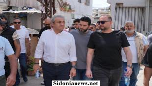 بالصور : لائحة سوا لصيدا تجول في تعمير عين الحلوة وتعرض برنامجها الإنتخابي: خطة للتنمية الحضرية الشاملة للمنطقة ومواصلة دعم إصدار سندات التعمير