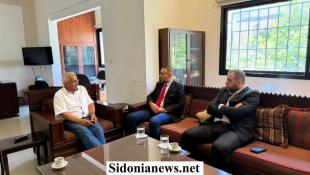 بالصور : النائب اسامه سعد استقبل وفدا وفدًا من الأمن العام وأخر من آل شعيب