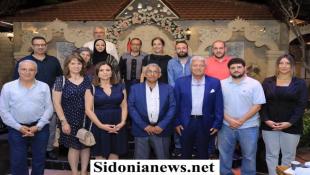 بالصور: لقاءات تكريمية في صيدا  بدعوة من النائب د. أسامة سعد  للماكينة الانتخابية للائحة 