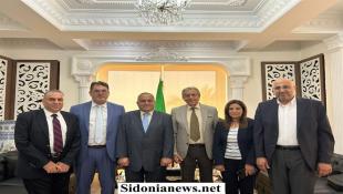 السفير الجزائري خلال استقباله علي العبدالله وشخصيات اقتصادية وأكاديمية : الجزائر لن تألو جهدا بتعزيز العلاقات مع لبنان