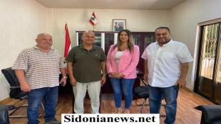 بالصور: وفد جمعية  أعمالنا برئاسة المديرة التنفيذية السيدة غنى وهبي اليمن  في زيارتي تهنئة إلى رئيسي بلديتي الهلالية وعبرا  السيدين ميشال ابوزيد وعادل مشنتف