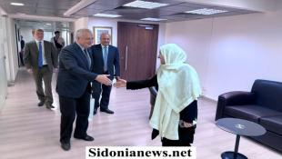 بالصور : بهية الحريري استقبلت السفير الروسي ألكسندر روداكوف بحضور جورج شعبان