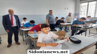 بالصور : انطلاق الامتحانات الرسمية  للشهادة الثانوية جنوبا باجواء هادئة ... صالح : الامتحانات جرت رغم الظروف الامنية الصعبة التي نمر بها