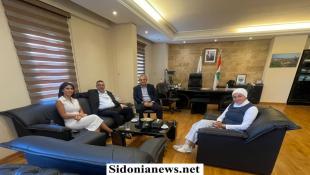 بالصور: الوزير السابق د. هكتور الحجار زار بلدية صيدا مهنئا  والمستشفى التركي وأهلنا والمواساة ولنا المستقبل