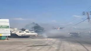 شهيد وجريح  بغارة من مسيرة استهدفت دراجة نارية عند مفترق بلدة المنصوري واشكال بين اهالي عيتيت واليونيفيل