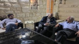 الصيدلي عمر مرجان زار آل الخوري في دارة المحاربية