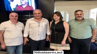 السيد مرعي أبو مرعي يستقبل المهندسة آية البلولي