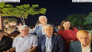 بالصور: حفل عشاء تكريمي لرئيس بلدية صيدا المهندس مصطفى حجازي والمجلس البلدي بدعوة من السيد عبدالرحمن الأنصاري وعائلته