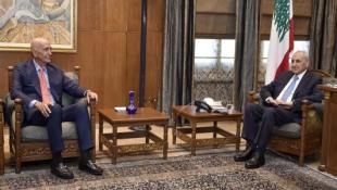 براك بعد لقائه الرئيس بري  : اللقاء كان ممتازا وعليكم ان تتحلوا بالامل