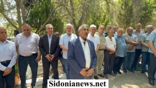 بالصور : احياء الذكرى 23 لغياب رمز المقاومة الوطنية مصطفى معروف سعد برعاية النائب اسامه سعد وبمشاركة شخصيات