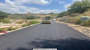 بالصور : جمعية محمد زيدان للإنماء في صيدا تتكفّل بتزفيت الطريق المؤدية إلى القسم الشرقي في مقبرة سيروب