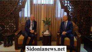 محافظ الجنوب منصور ضو استقبل سفير فرنسا