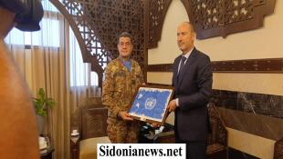 بالصور : قائد قوات الطوراىء الدولية اللواء ابانيارا زار المحافظ ضو  في سرايا صيدا : مهمتنا مساندة الجيش اللبناني لبسط سلطته وحماية الجنوبيين